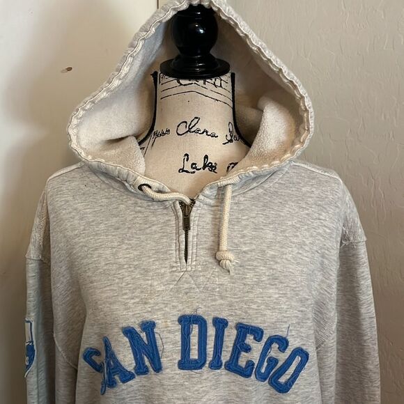 NFL San Diego Chargers Football Gray Pullover Hoodie Sweatshirt Sports SNF MNF - Picture 4 of 15